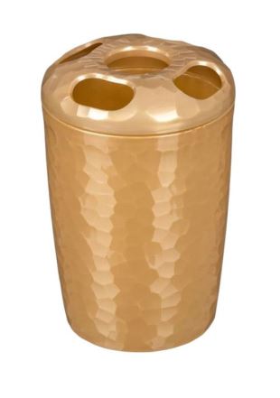 Стакан для зубных щёток SUNRISE 350мл  (золотой)